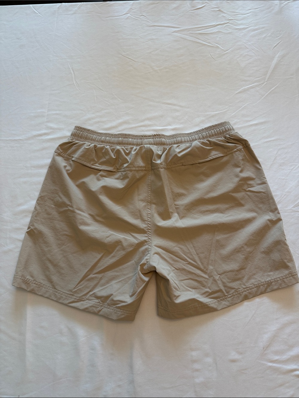 Women’s Quick Dry Hiking Shorts Tan Drawstring Utility Pockets XL - Picture 2 of 4
